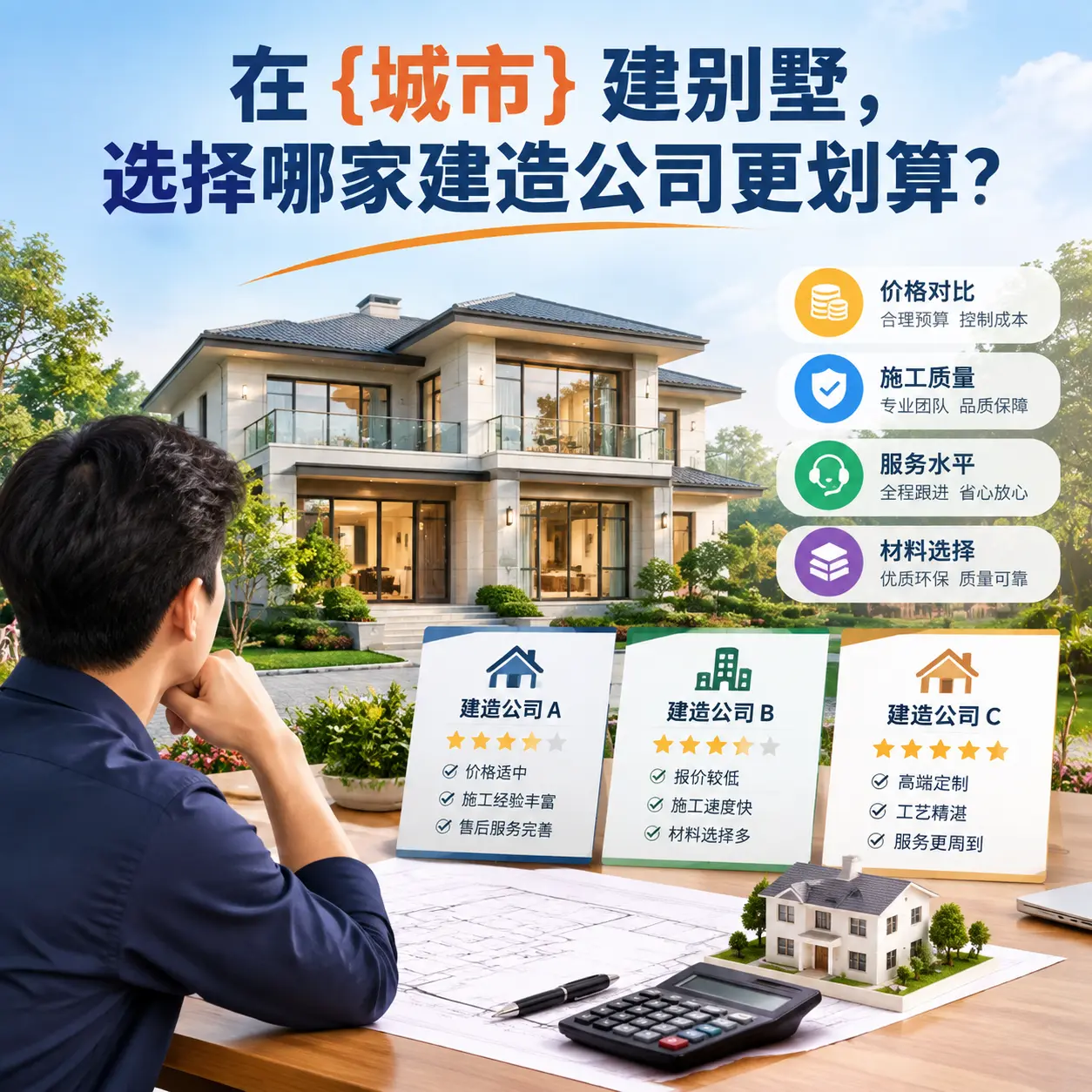 在 兴仁 建别墅,选择哪家建造公司更划算?