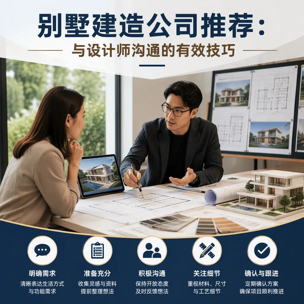 别墅建造公司推荐:与设计师沟通的有效技巧在 兴仁