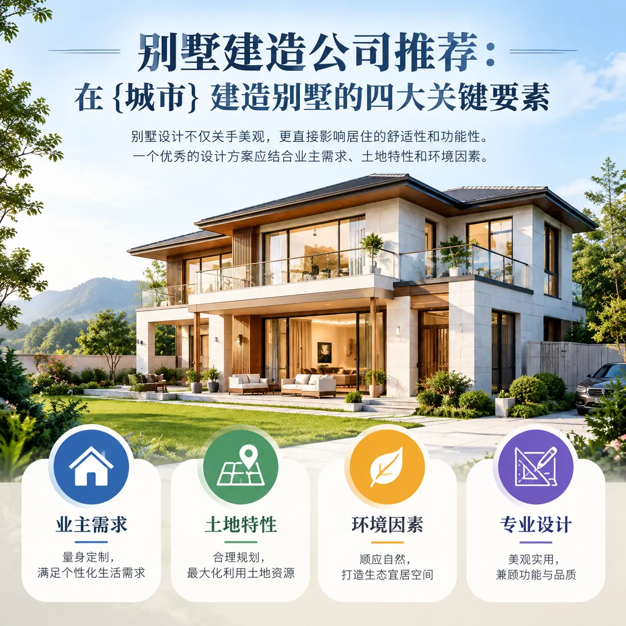 别墅建造公司推荐:在 兴仁 建造别墅的四大关键要素