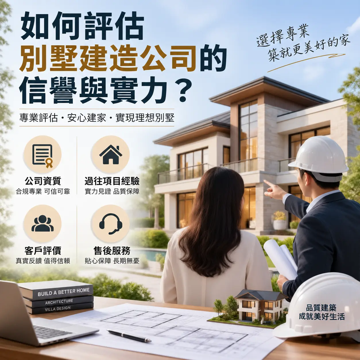 如何评估 兴仁 别墅建造公司的信誉与实力?