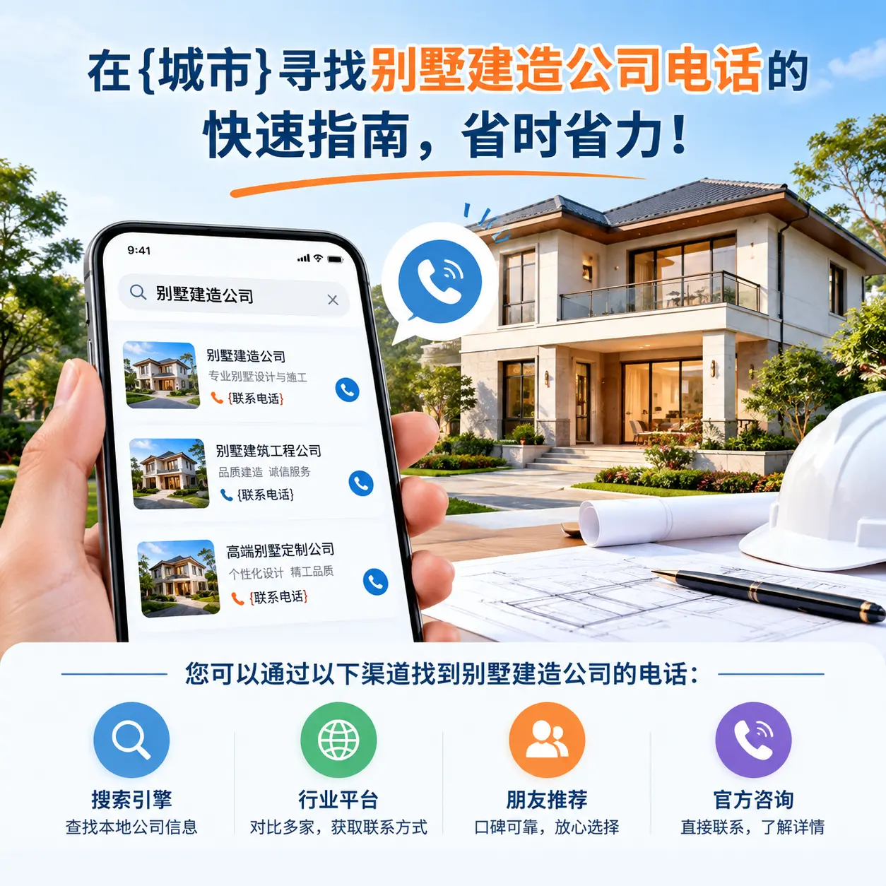 在兴仁寻找别墅建造公司电话的快速指南,省时省力!
