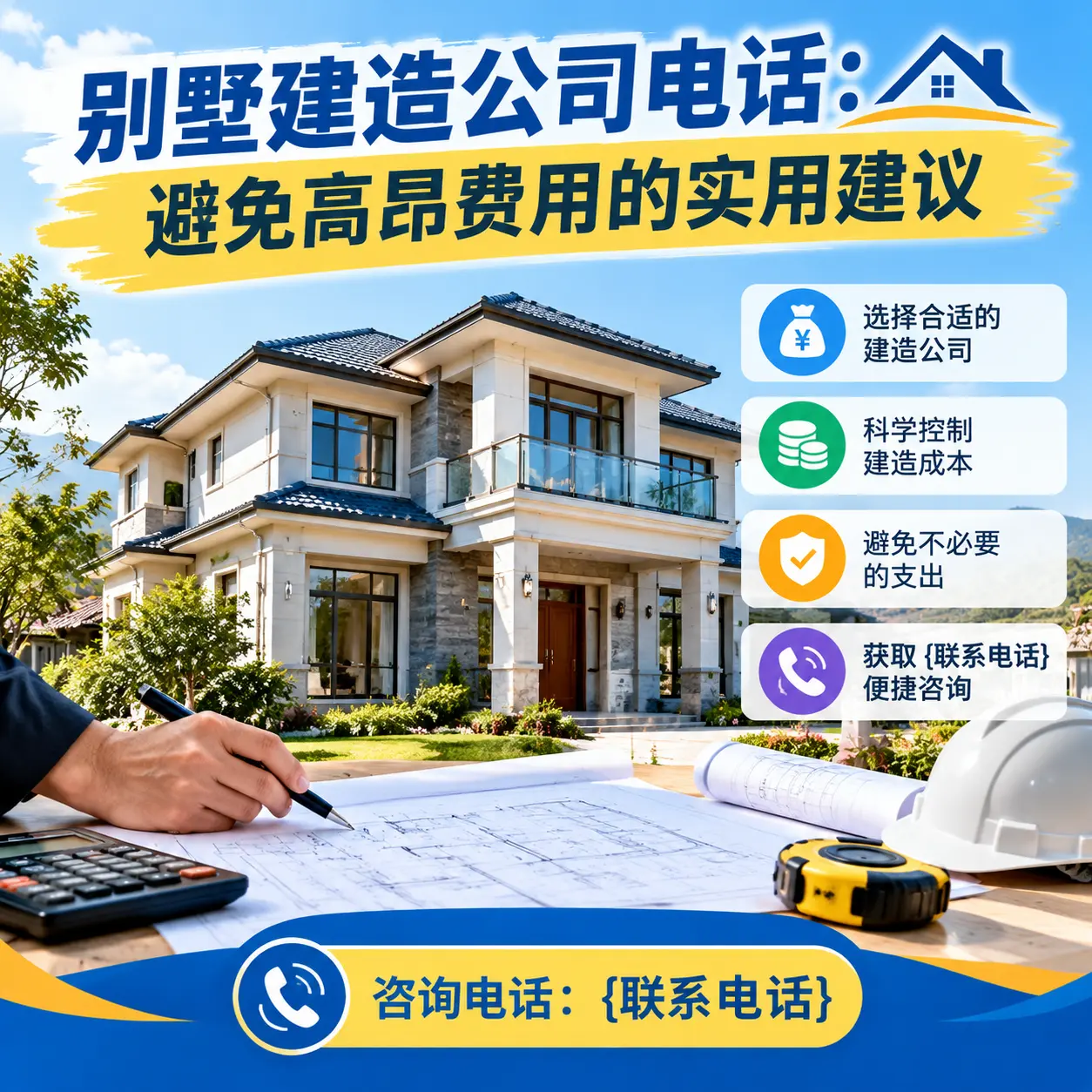 兴仁别墅建造公司电话:避免高昂费用的实用建议