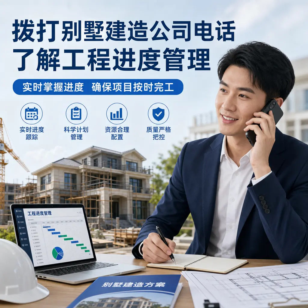拨打兴仁别墅建造公司电话,了解工程进度管理