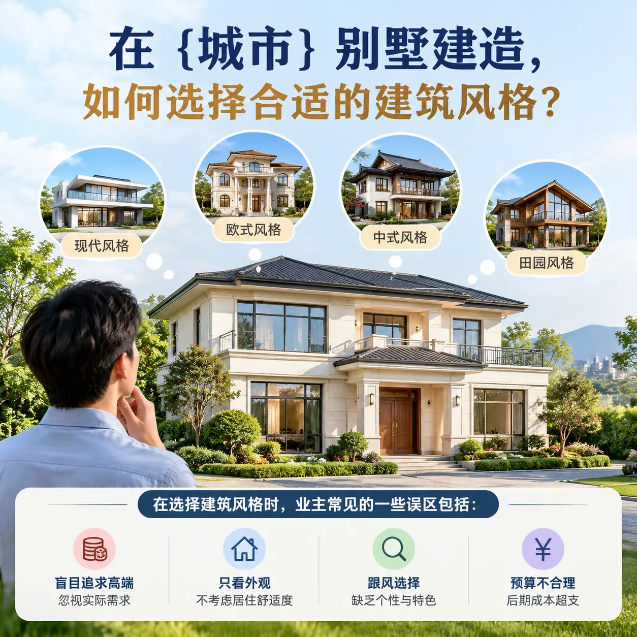 在 兴仁 别墅建造,如何选择合适的建筑风格?
