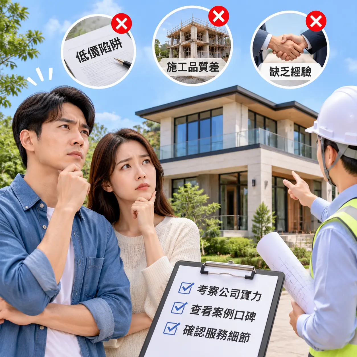 如何在 兴仁 选择最佳别墅建造公司推荐？